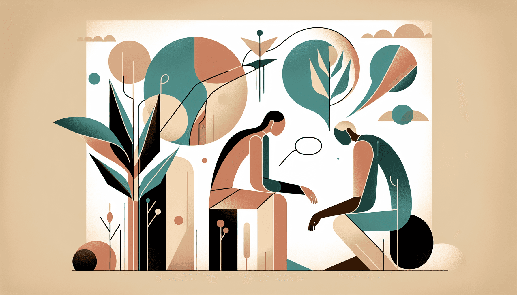 Ilustración del artículo: 3 errores de small talk en inglés que te hacen sonar distante